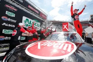 Race Winner Christopher Bell, Joe Gibbs Racing, Toyota Supra Rheem