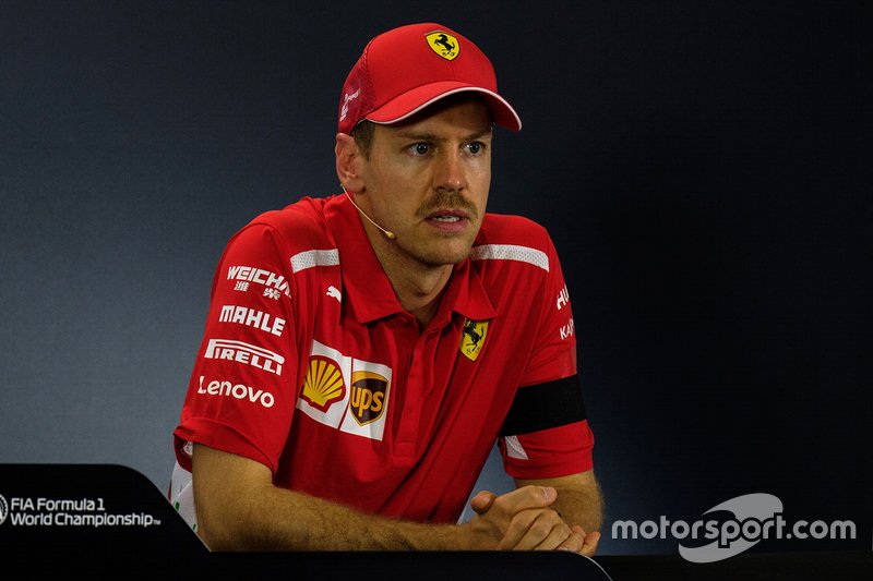 Press conference: third place Sebastian Vettel, Ferrari