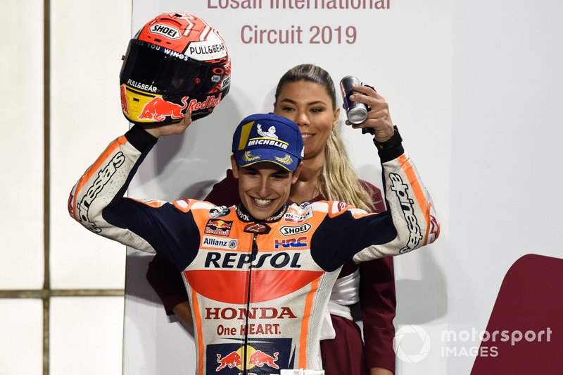 Podium: Marc Marquez, Repsol Honda Team