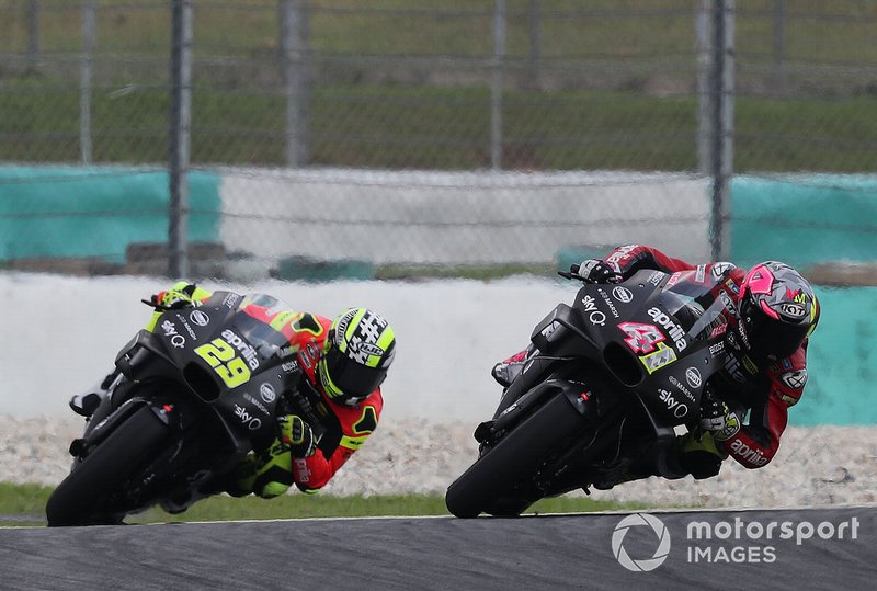 Алейш Еспаргаро, Aprilia Racing Team Gresini, Андреа Янноне, Aprilia Racing Team Gresini