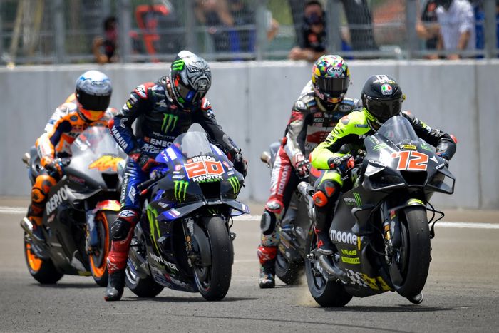 Fabio Quartararo, Yamaha Factory Racing, Marco Bezzecchi, Team VR46
