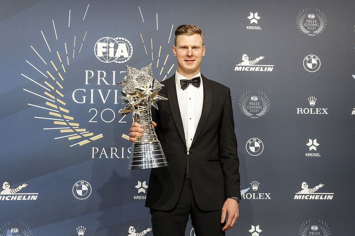 Johan Kristoffersson, ganador del Campeonato Mundial de Rallycross de la FIA para Pilotos - RX1