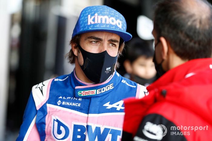 Fernando Alonso, equipo Alpine F1