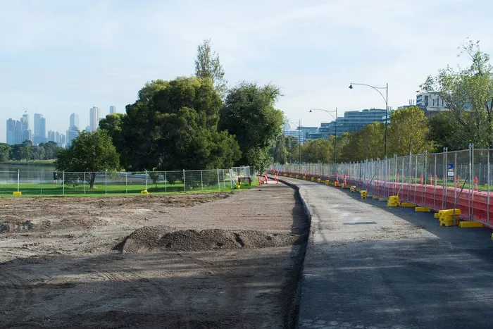 Cambios en la Curva 13 del circuito Albert Park