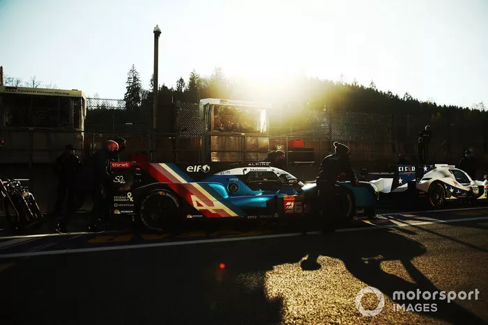 #36 Alpine Elf Matmut Alpine 480 Gibson: Andre Negrao, Nicolas Lapierre, Matthieu Vaxiviere 