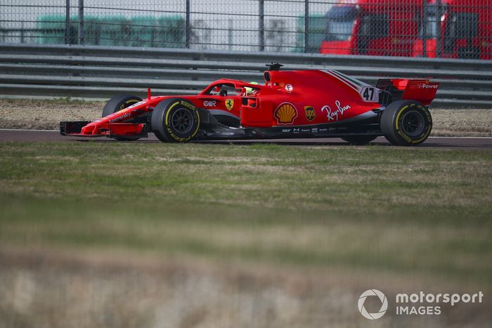 Mick Schumacher, Ferrari SF71H