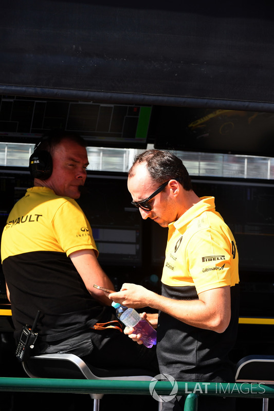 Алан Пермейн, гоночний інженер Renault Sport F1 Team, Роберт Кубіца, Renault Sport F1 Team