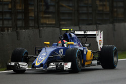 9. Felipe Nasr, Sauber C35, feiert die ersten WM-Punkte der Saison für Sauber