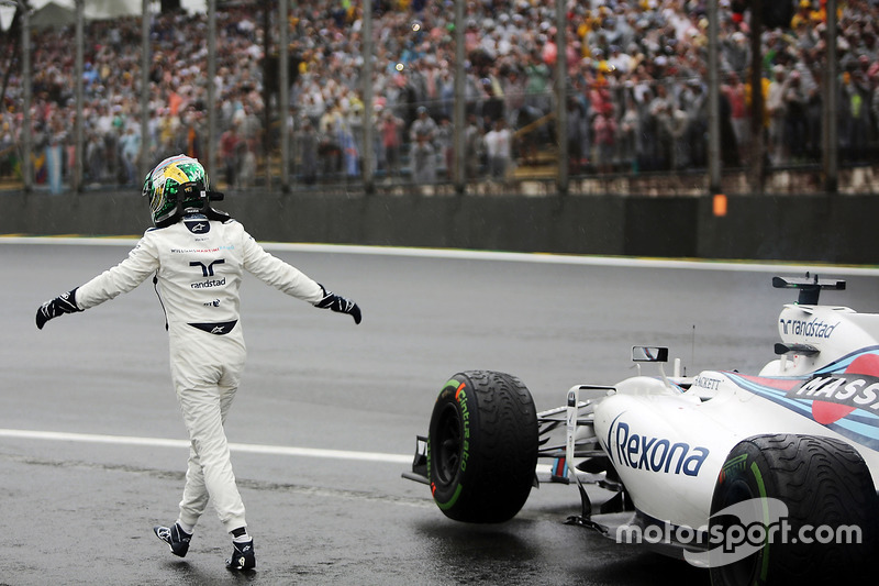 Felipe Massa auf dem Rückweg zur Boxengasse