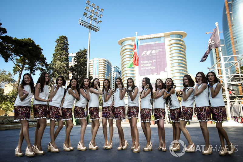Chicas de la parrilla
