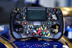 Sauber C36 steering wheel