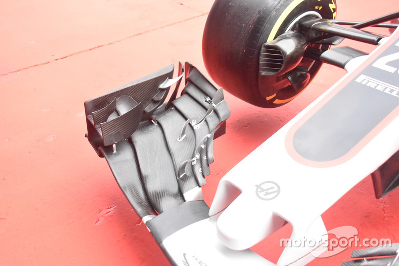 Haas VF-17: Frontflügel