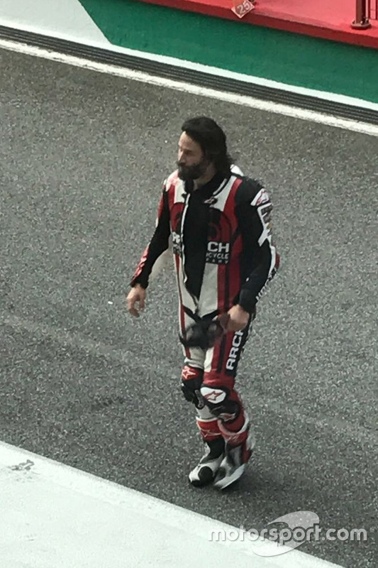Keanu Reeves em Mugello