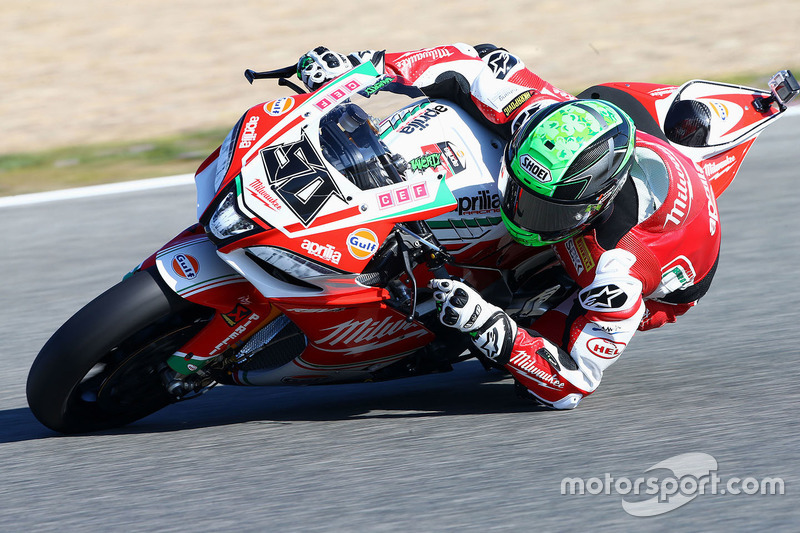 Eugene Laverty, Milwaukee Aprilia World Superbike Team