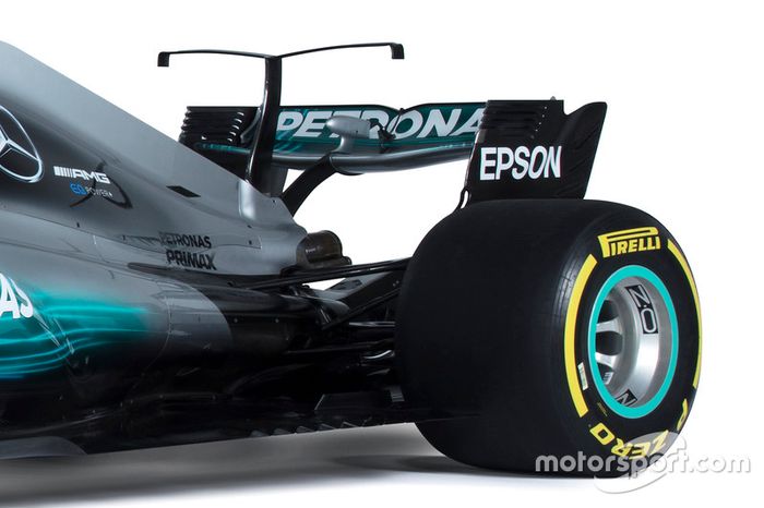 Mercedes AMG F1 W08 detalle