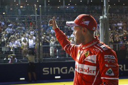 Polesitter Sebastian Vettel, Ferrari