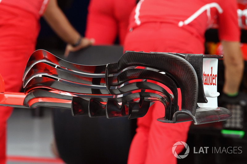 Ferrari SF70H front wing detail