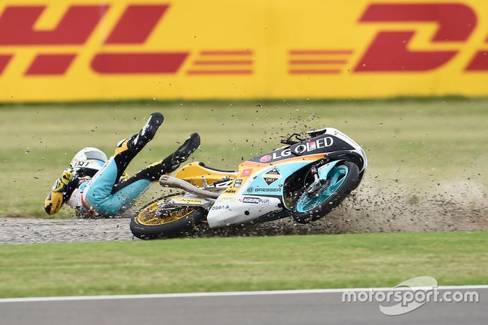Accidente de Juanfran Guevara, RBA Racing Team