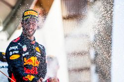 Podium : le troisième Daniel Ricciardo, Red Bull Racing