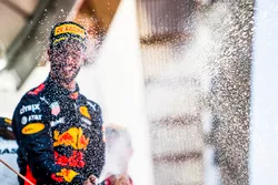 Podium : le troisième Daniel Ricciardo, Red Bull Racing