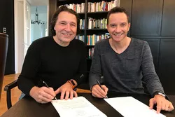 Max Pucher et Timo Scheider