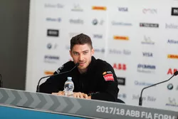 Edoardo Mortara, Venturi Formula E Team, in the press conference