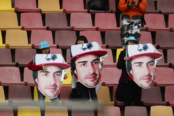 Fans of Fernando Alonso, McLaren