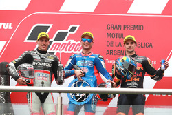 Xavi Vierge, Dynavolt Intact GP Mattia Pasini, Italtrans Racing Team Miguel Oliveira, Red Bull KTM Ajo