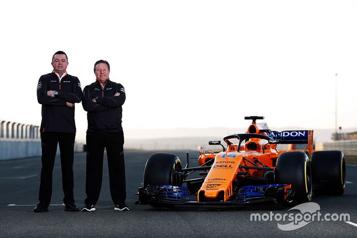 Eric Boullier, Zak Brown, McLaren