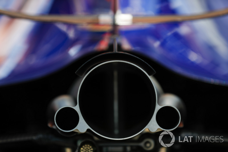 Echappement de la Toro Rosso Honda