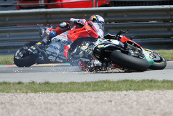 Chute de Cal Crutchlow, Team LCR Honda