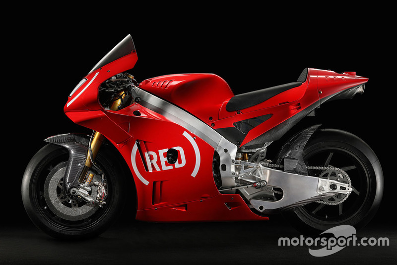 Aprilia's Valencia (RED) livery