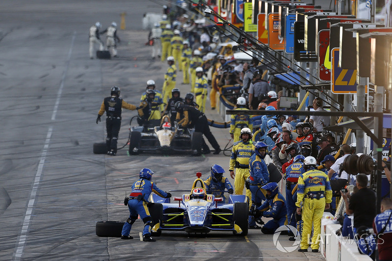 Pit stop Alexander Rossi, Andretti Autosport Honda