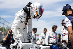 Lance Stroll, Williams Racing, op de grid
