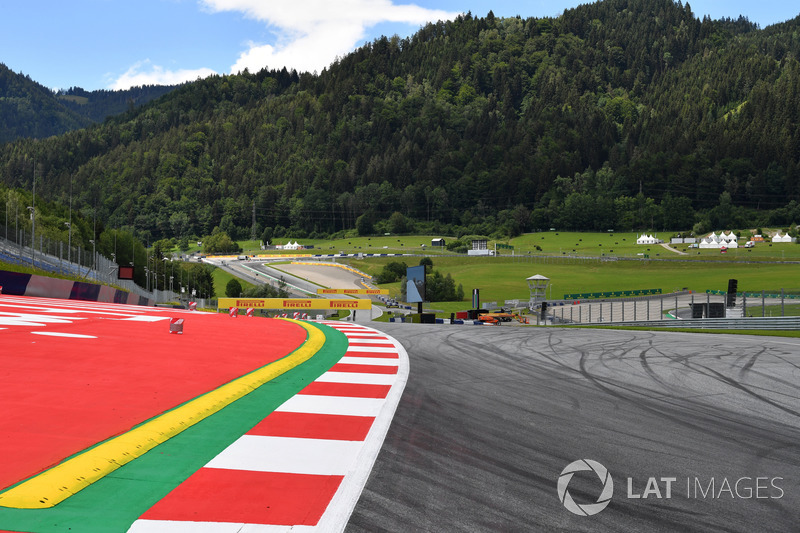 Dettaglio della pista del Red Bull Ring
