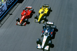 David Coulthard, McLaren, Eddie Irvine, Ferrari, Heinz-Harald Frentzen, Jordan