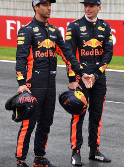 Daniel Ricciardo, Red Bull Racing and Max Verstappen, Red Bull Racing