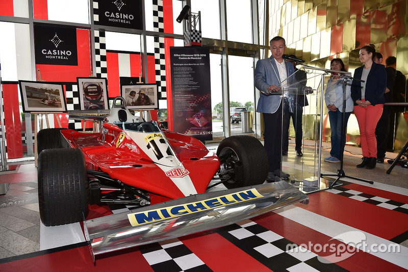 Gilles Villeneuves winning Ferrari T3