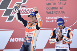 Podium : le vainqueur Dani Pedrosa, Repsol Honda Team