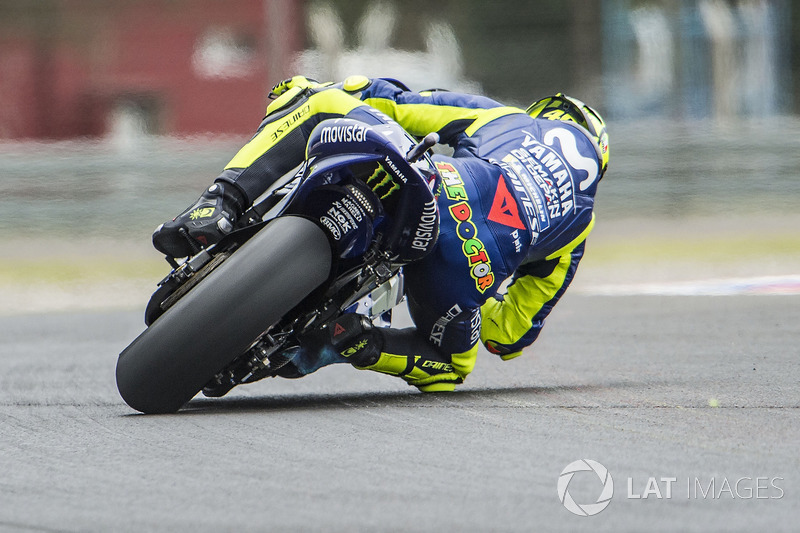 Valentino Rossi, Yamaha Factory Racing, flame