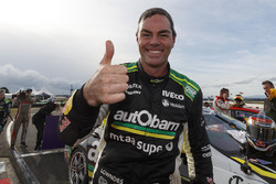 Race winner Craig Lowndes, Triple Eight Race Engineering Holden