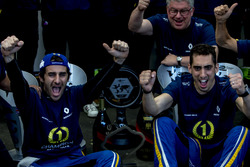 Nicolas Prost, Renault e.Dams and Sébastien Buemi, Renault e.Dams celebrate