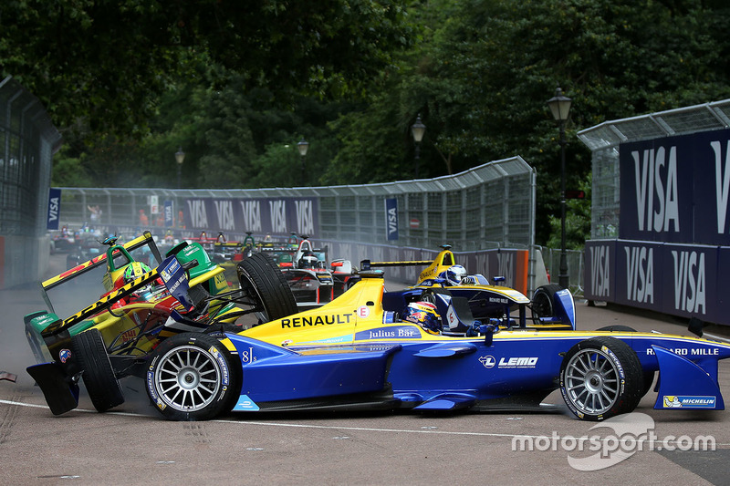 Lucas di Grassi, ABT Schaeffler Audi Sport en Sébastien Buemi, Renault e.Dams