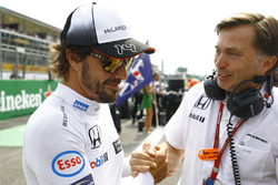 Fernando Alonso, McLaren, mit Jost Capito, McLaren