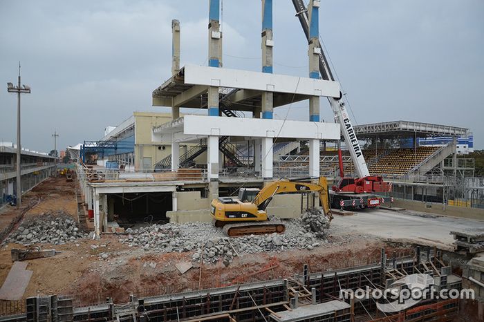 Obras en Interlagos