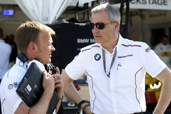 Stefan Reinhold, BMW Team RMG y Jens Marquardt, BMW Motorsport Director