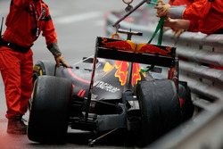 Макс Ферстаппен, Red Bull Racing RB12 розбив машину
