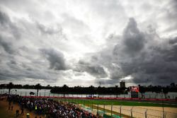 Clouds over the circuit