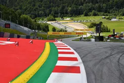 Une vue de la piste du Red Bull Ring