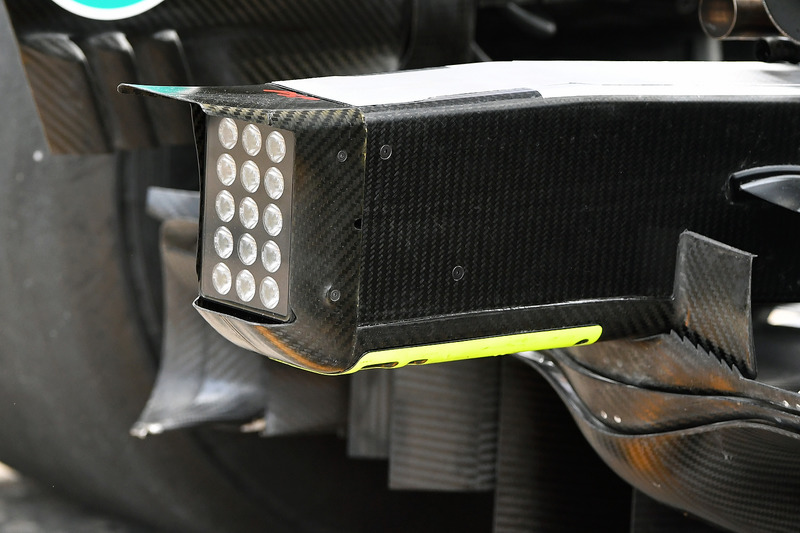Mercedes-AMG F1 W09 rear detail